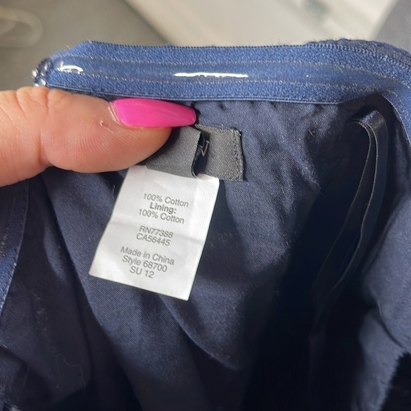 J. Crew Strapless Cotton Dress Built In Bra Pockets Size 4 - Picture 3 of 9